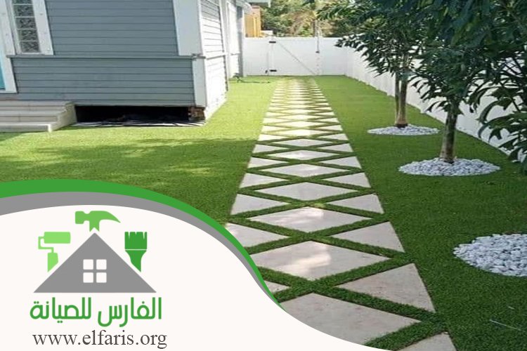 تركيب عشب في رأس الخيمة